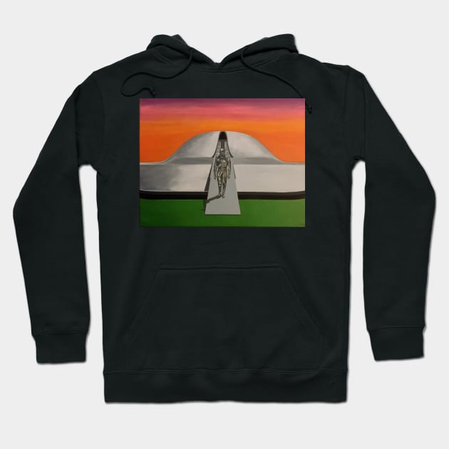 Day the Earth Stood Still Hoodie by BryanWhipple